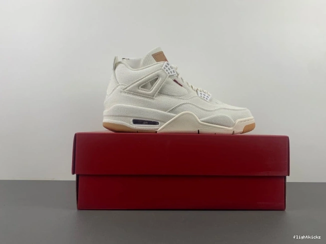 Jordan AO2571-100 Air Levi's x 'White' 4 1026